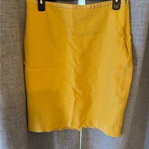 The Limited Sunny Yellow Pencil Skirt